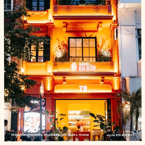 DỰ ÁN: CHUYỆN BA BỮA - VIETNAMESE MODERN CUISINE CONCEPT - Q1. TPHCM